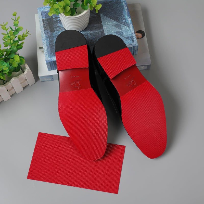 GQTJP Red Bottoms Shoe Protector, Self-Adhesive Bottom Protector for Christian Louboutin Shoe, Sole Protector Replacement for Louboutin Shoes(8'' by 4.5'') - Image 2